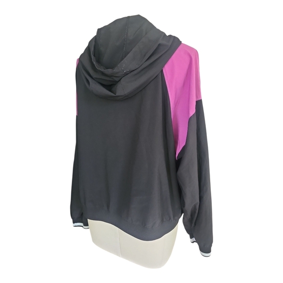 Calvin Klein Black & Pink Bomber Jacket  Stylish & Versatile - Picture 3 of 8